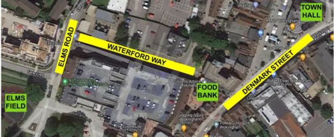 Town centre map