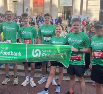 Runners for Cardiff Half Marathon