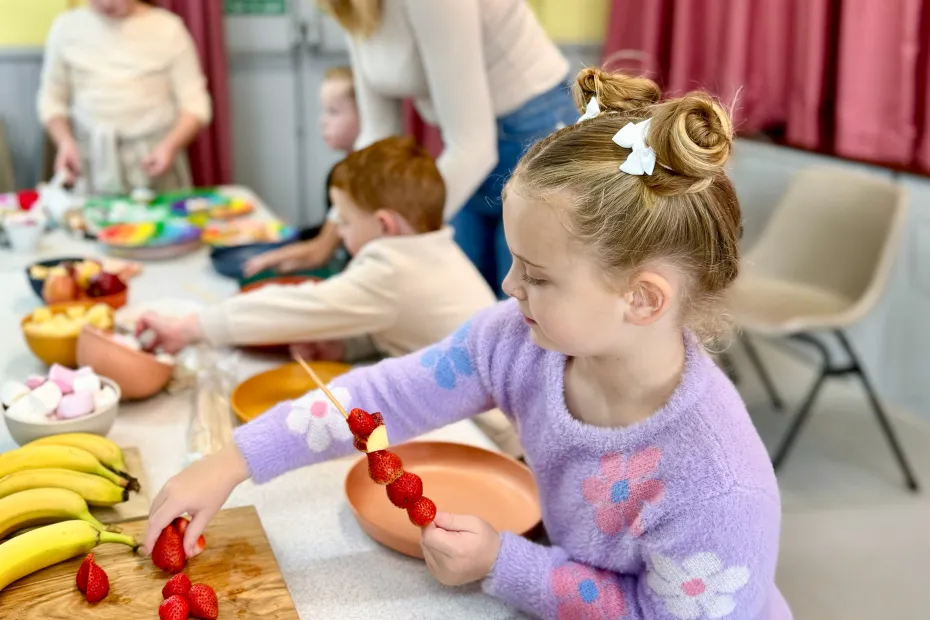 families at autumn family fun event in selsey