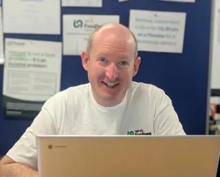 Photo of our Operations Co-ordinator, Matthew Evans