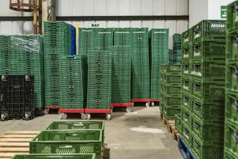 Cardiff foodbank warehouse