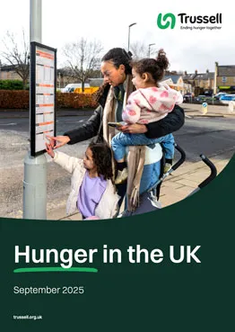 Cover image for Hunger in the UK wave 2 research
