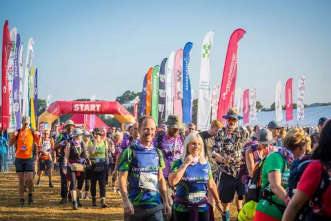 Jurassic Coast Ultra Challenge Start Line