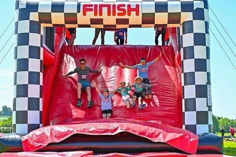 Inflatable 5K event
